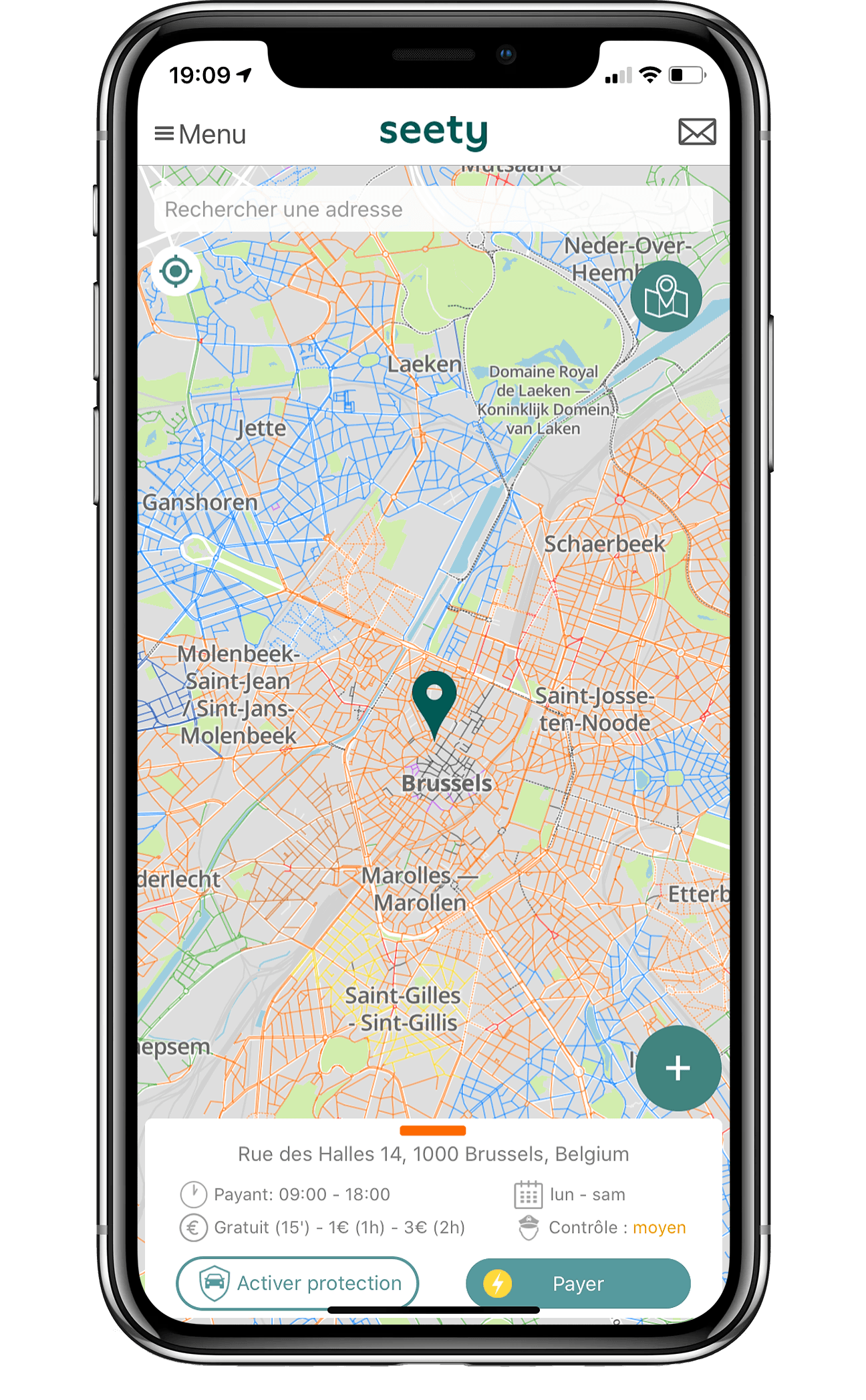 Payez votre stationnement avec Seety