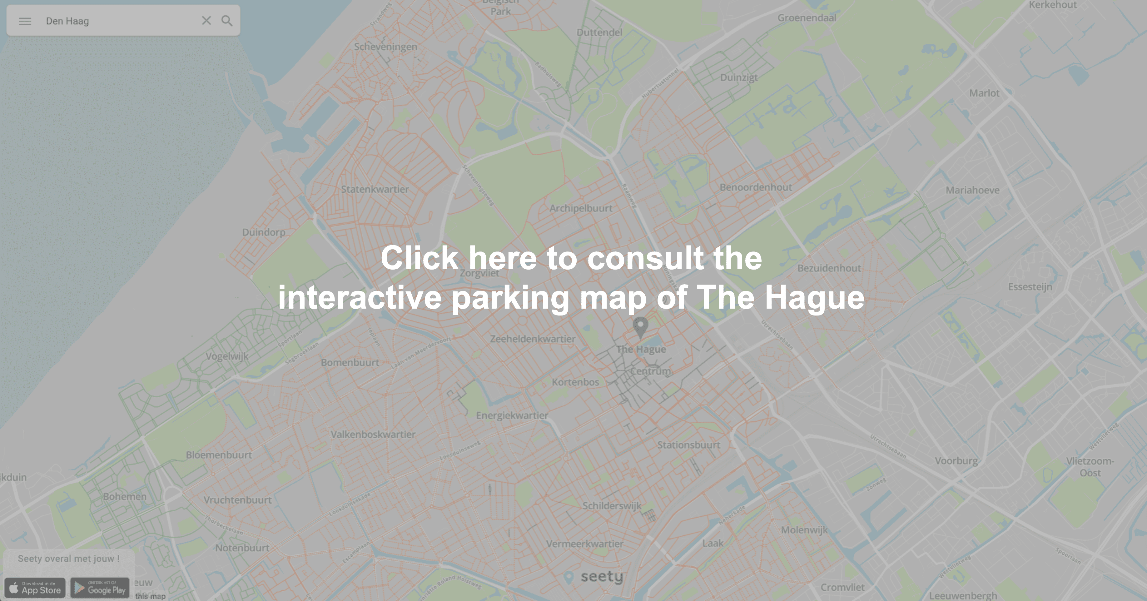 Interactive parking map -The Hague