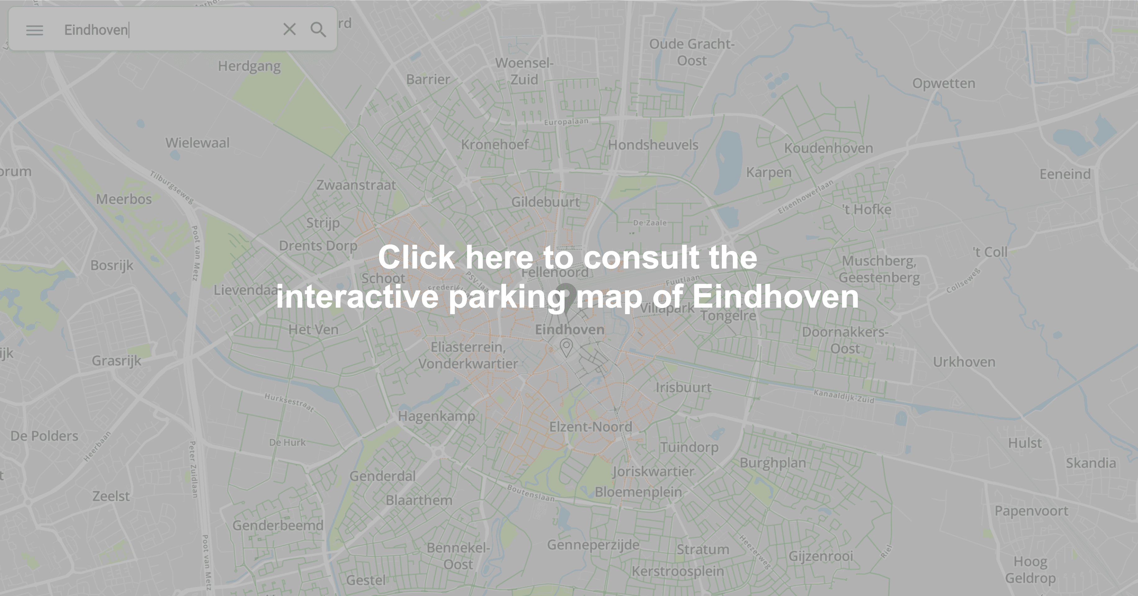 Interactive parking map - Eindhoven