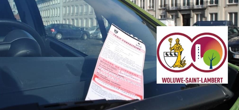 Contest a parking ticket in Woluwe-Saint-Lambert